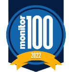 2022 Monitor 100 Badge